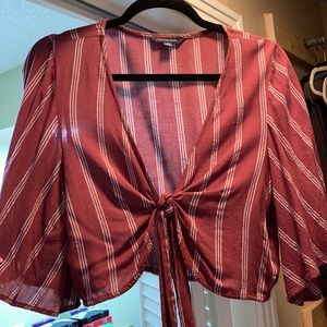American eagle tie top